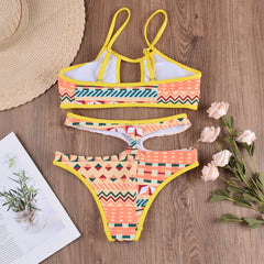 Tribal Peep Bikini