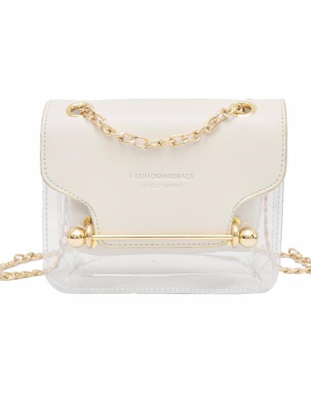 City Vibe Clear Contrast Bag