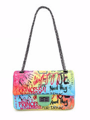 Go Mode Graffiti Chain Bag