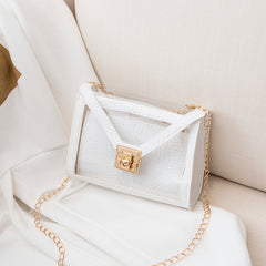 Clear Locke Handbag