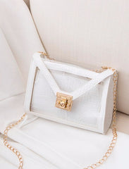 Clear Locke Handbag