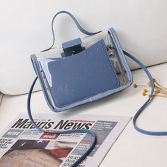 Clear Buckle Handbag