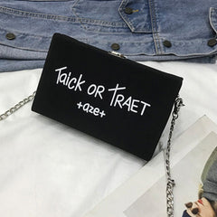 Trick or Treat Clutch Bag