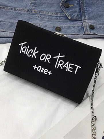 Trick or Treat Clutch Bag