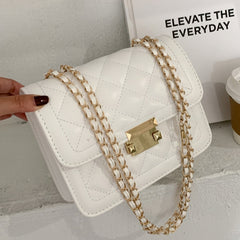 Quilted Buckle Bag