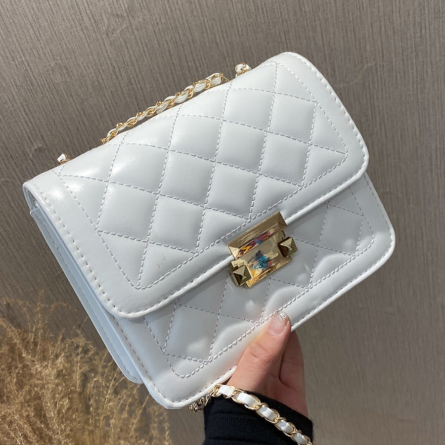 Quilted Buckle Bag
