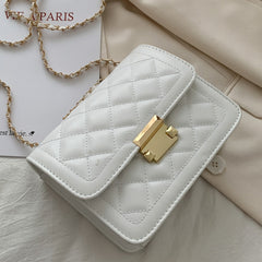Quilted Buckle Bag
