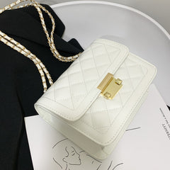 Quilted Buckle Bag