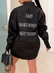 Baby Make Money Blouse Dress