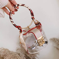 Meesh Clear Bucket Bag