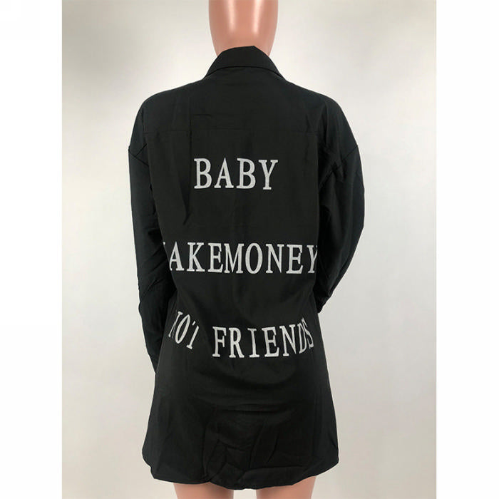 Baby Make Money Blouse Dress