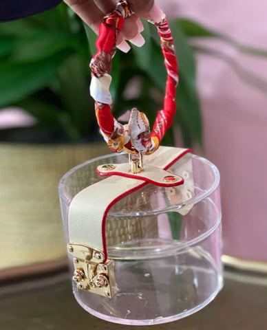 Meesh Clear Bucket Bag