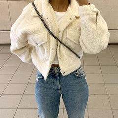 Cosy Cropped Coat