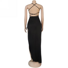 Cress Asymmetric Maxi Dress