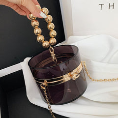 Meesh Pearl Bucket Bag