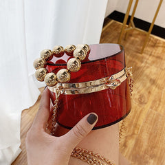 Meesh Pearl Bucket Bag