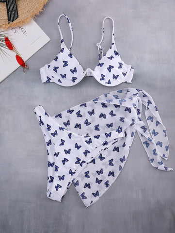 Butterfly Bikini & Cover Set