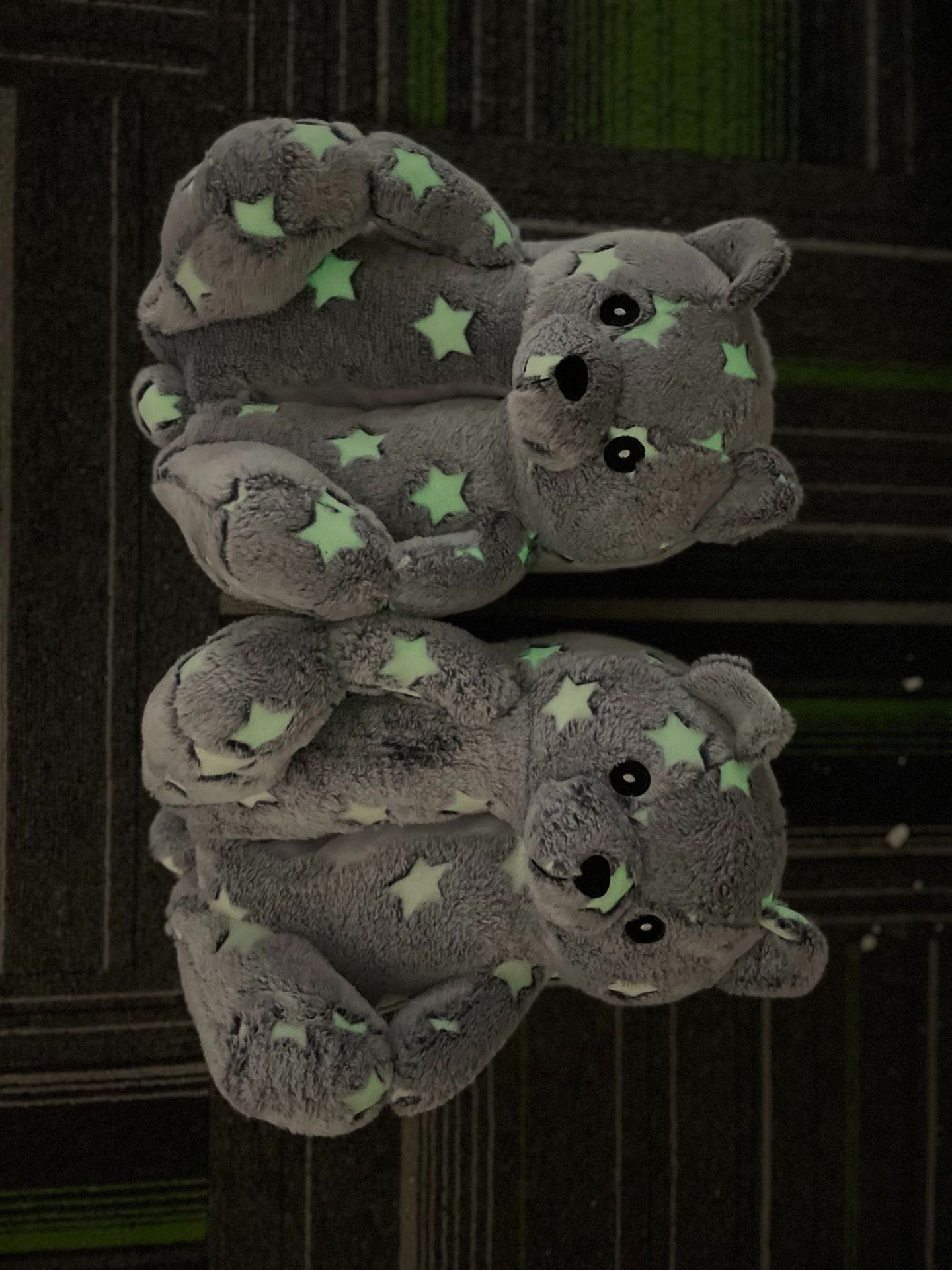 Glow Star Bear Hug Slippers