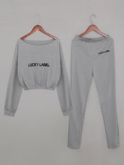 Lucky Slouch Top Leggings Lounge Set