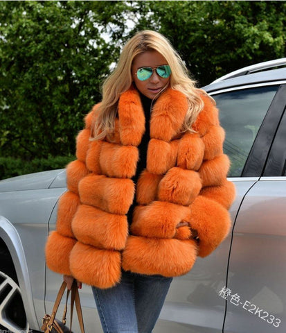 Bubble fur coat outlet