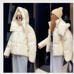 High Hood Puffer Jacket