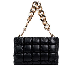 Puff Quilted Chain Bag