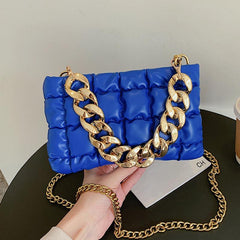 Puff Quilted Chain Bag