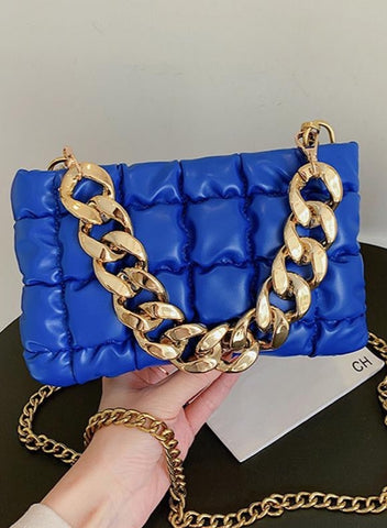 Puff Quilted Chain Bag