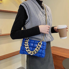 Puff Quilted Chain Bag