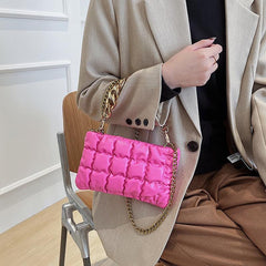 Puff Quilted Chain Bag