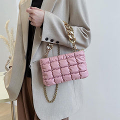 Puff Quilted Chain Bag