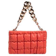 Puff Quilted Chain Bag