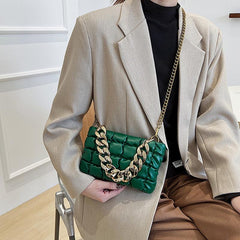 Puff Quilted Chain Bag