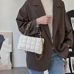 Puff Quilted Chain Bag