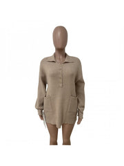 Slouch Shirt Dress