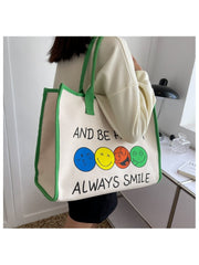 Be Happy Tote Handbag