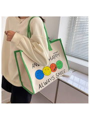 Be Happy Tote Handbag