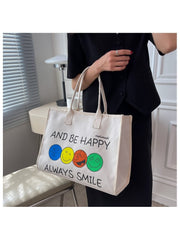 Be Happy Tote Handbag