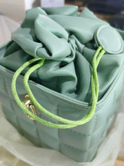 Quilted Bucket Handbag