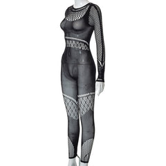 Seduce Meshed Jumpsuit