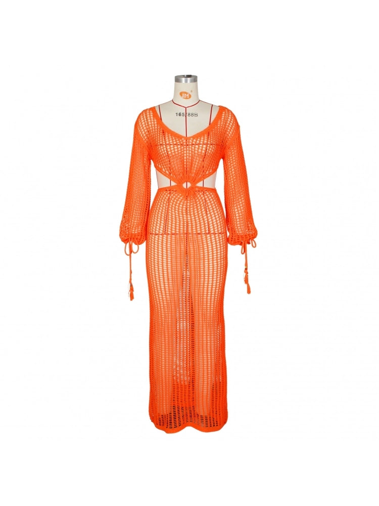 Netted Beach Dress – Outfit Made