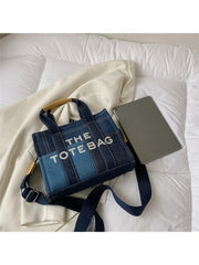 The Contrast Tote Handbag