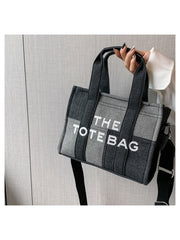The Contrast Tote Handbag