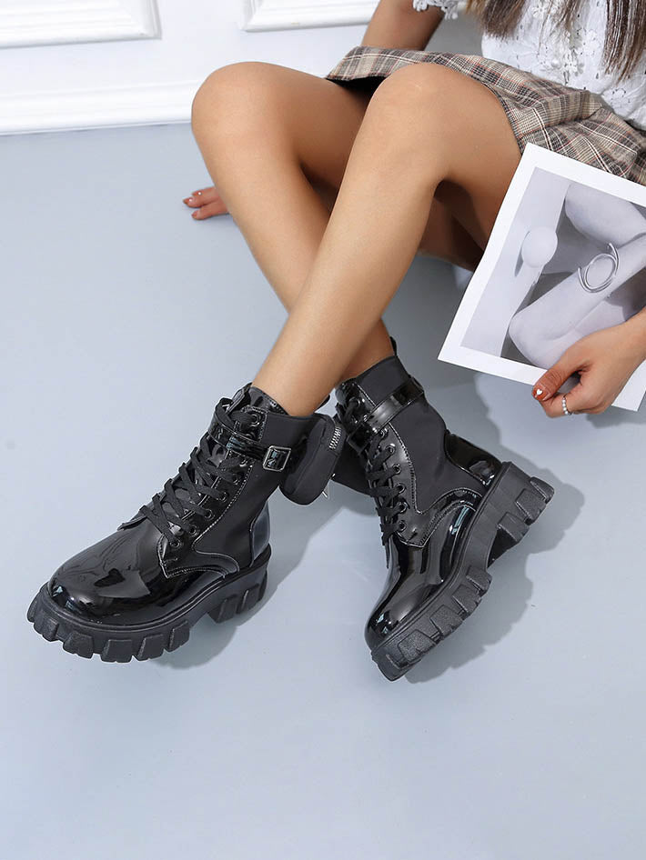 Tam Pouch Chunky Boots