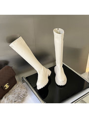 Chunky High Boots