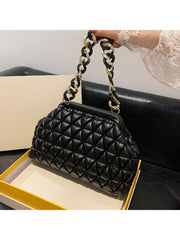 Puffa Quilted Chain Bag