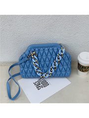 Puffa Quilted Chain Bag