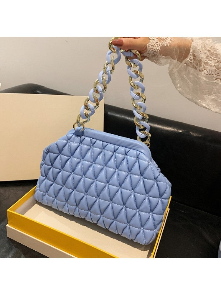 Puffa Quilted Chain Bag
