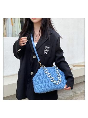 Puffa Quilted Chain Bag