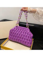 Puffa Quilted Chain Bag